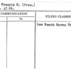 Low, Francis H. (Pres.)