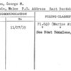 Lowden, George M.