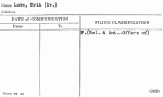 Lowe, Erik (Dr.)