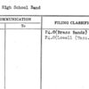 Lowell High School Band