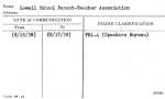 Lowell School Parent-Teacher Association