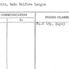 Lubinwitz, Reba Welfare League