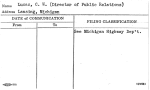Lucas, C.W. (Director of Public Relations)