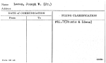 Lucas, Joseph W. (Jr.)