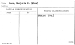 Luce, Marjorie E. (Miss)