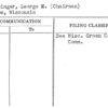 Luchsinger, George M. (Chairman)