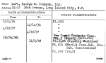 Luft, George W. Company, Inc.