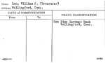 Lum, William J. (Treasurer)