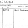 Lundquist, Gerda (Miss)