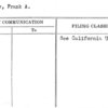 Lundy, Frank A.