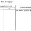 Luther Ford & Company