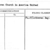Lutheran Church in America United