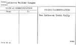 Lutheran Walther League