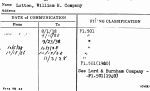 Lutton, William H. Company