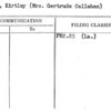 Lynch, Kirtley (Mrs. Gertrude Callahan)