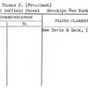 Lynch, Thomas J. (President)