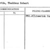 MacCartie, Thaddeus Robert