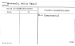Macdonald, Bettie (Miss)