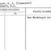MacGregor, C.J. (Commander)