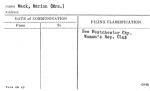 Mack, Marion (Mrs.)