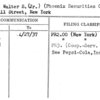 Mack, Walter S. (Jr.) (Phoenix Securities Corp.)