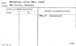 MacLulich, Alice (Mrs. John)