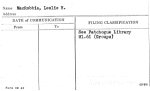 Macrobbie, Leslie H.