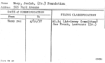 Macy, Josiah, (Jr.) Foundation