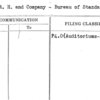 Macy, R.H. and Company - Bureau of Standards