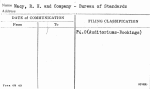Macy, R.H. and Company - Bureau of Standards