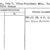 Madden, John T. (Vice-President Mfrs. Trust Co.)