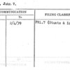 Madden, John V.