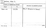Madden, John V.