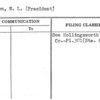 Madden, M.L. (President)