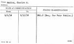 Maddox, Charles A.