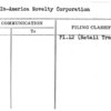 Made-In-America Novelty Corporation