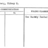 Madenberg, Sidney G.