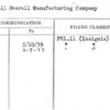 Madewell Overall Manufacturing Company