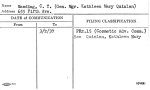 Maeding, C.T. (Gen. Mgr. Kathleen Mary Quinlan)