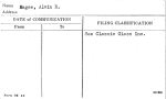 Magee, Alvin R.