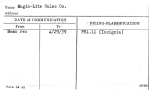 Magic-Lite Sales Co.