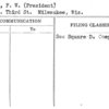 Magin, F.W. (President)