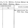 Magnuson, H.E.- Editor, Factory Mutual Record