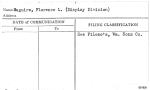 Maguire, Florence L. (Display Division)
