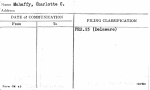 Mahaffy, Charlotte C.