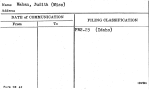 Mahan, Judith (Miss)