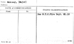 Mahoney, (Major)
