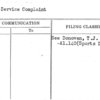 Mail Service Complaint