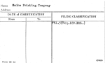 Maine Printing Company