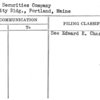 Maine Securities Company